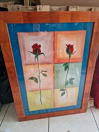 quadro con cornice da collezione 