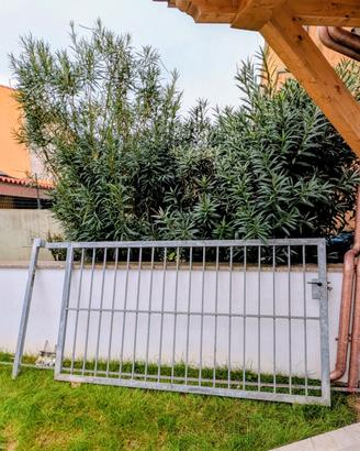 Cancello scorrevole in ferro zincato