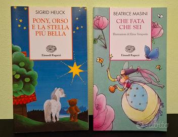 Set n. 2 libri Einaudi Ragazzi 5 e 6 anni