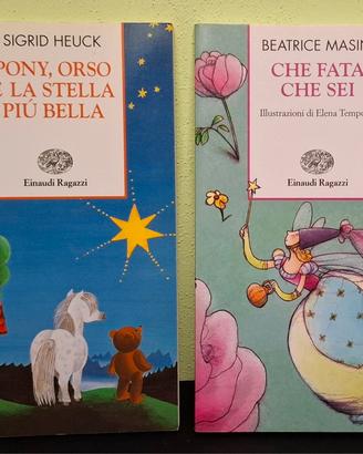 Set n. 2 libri Einaudi Ragazzi 5 e 6 anni