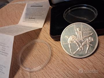 moneta argento 925 da 1 oncia  15 dollar Canada 