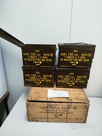 Militaria Attrezzature militare cassa per MG 42/57