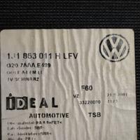TAPPETINI ORIGINALI VW GOLF 4 1J1 863 011 H LFV
