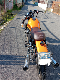 Moto guzzi v35 targata Roma