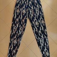 Pantaloni viscosa Made in Italy nuovi (carnevale)