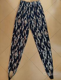 Pantaloni viscosa Made in Italy nuovi (carnevale)