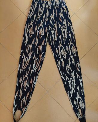 Pantaloni viscosa Made in Italy nuovi (carnevale)