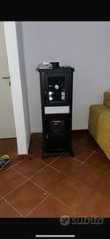Stufa a legna con forno
