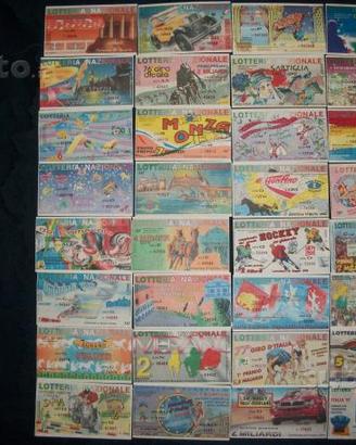 Collezione Biglietti Lotteria Italia