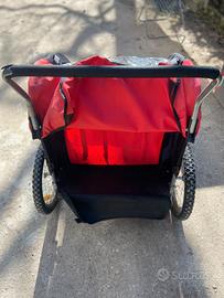 Carrello rimorchio bici per bambini