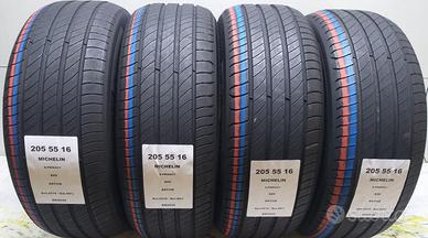 4 GOMME 205 55 16 MICHELIN BR2242