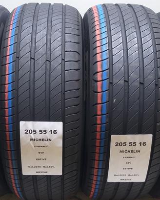 4 GOMME 205 55 16 MICHELIN BR2242