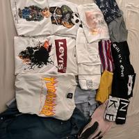 Lotto +40 pezzi maglie/maglioni/felpe/giacca