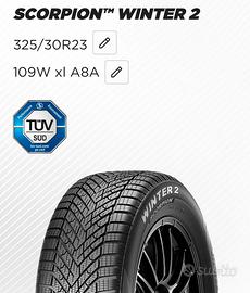 Treno di Pneumatici PIRELLI SCORPION WINTER 2