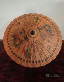 Ombrello/parasole thailandese vintage carta oleata