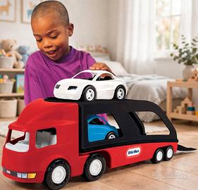 Camion Bisarca con 2 Auto Little Tikes