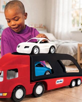 Camion Bisarca con 2 Auto Little Tikes