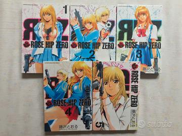 Serie manga completa rose hip zero giapponese
