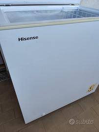 congelatore a pozzetto Hisense 