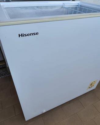 congelatore a pozzetto Hisense 