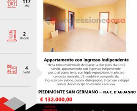 Appartamento indipendente con cortile