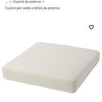Cuscini Ikea Solleron con federa