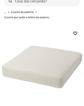 Cuscini Ikea Solleron con federa