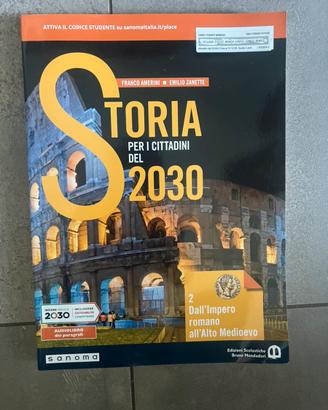 Libro “storia per cittadini 2030”