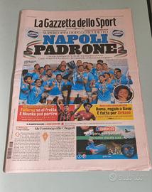 GAZZETTA DELLO SPORT NAPOLI CAMPIONE SUPERCOPPA 20