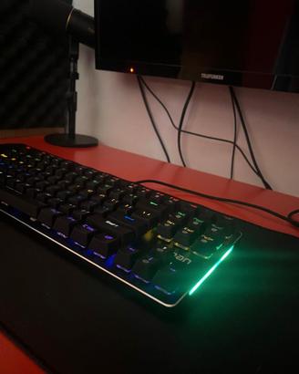 Tastiera Meccanica Gaming Hcman - 87 Tasti TKL - L