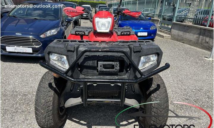 POLARIS Sportsman_500 4x4 con gancio traino