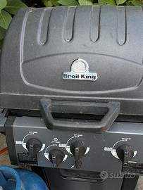 Barbecue a gas