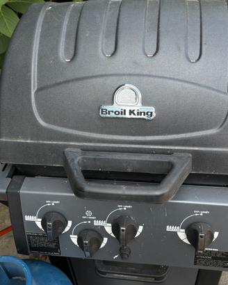 Barbecue a gas