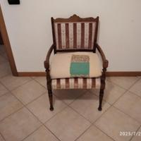 poltroncina fatta a mano