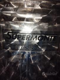 serbatoio inox per olio o vino