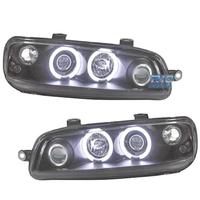 FARI FIAT PUNTO 99-03 ANGEL EYES CCFL FONDO NERO