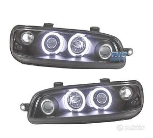 FARI FIAT PUNTO 99-03 ANGEL EYES CCFL FONDO NERO