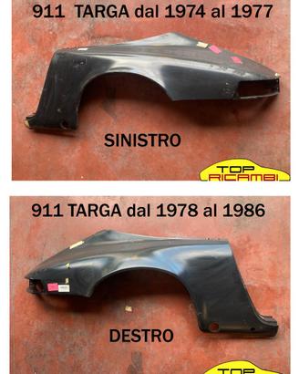 parafango post. originale PORSCHE 911 TARGA
