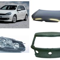 Vw Golf 6 musata cofano kit airbag portellone disc