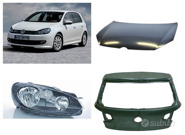 Vw Golf 6 musata cofano kit airbag portellone disc
