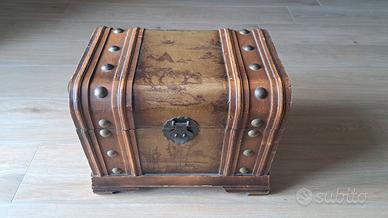 Baule vintage portaoggetti Coin