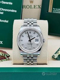 Datejust 116234 Diamond Index FullSet NEGOZIO