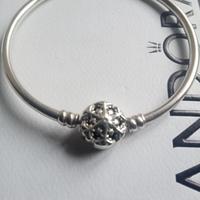 Bracciale pandora fiocco 