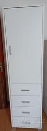 Mobile a colonna  laminato bianco