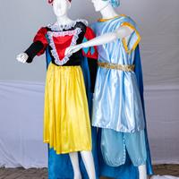 Costume di coppia BIANCANEVE e PRINCIPE