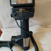 Flash a torcia Sunpak Auto 455 come nuovo