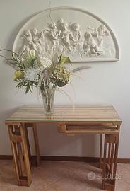 Scrivania in bancali.