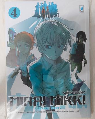 Manga Mirai Nikki - Future Diary n. 4