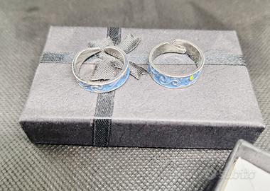 Paio di anelli  "Notte stellata"