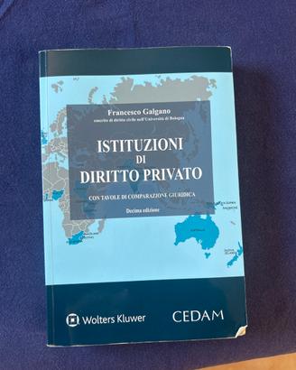 Libro istituzioni di diritto privato